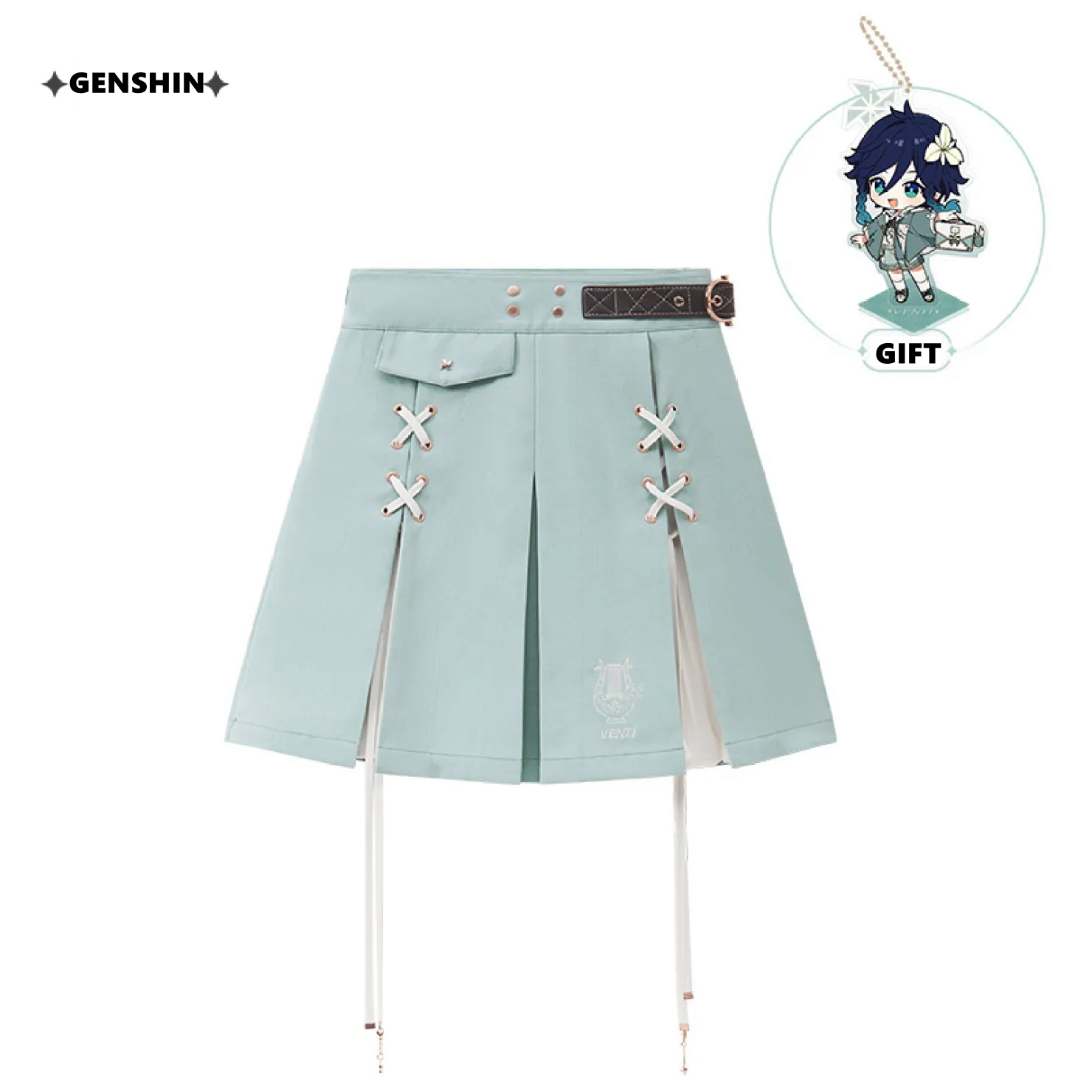 Anime Cosplay Dress To Impress - [Genuine] Game GENSHIN IMPACT Venti Themes