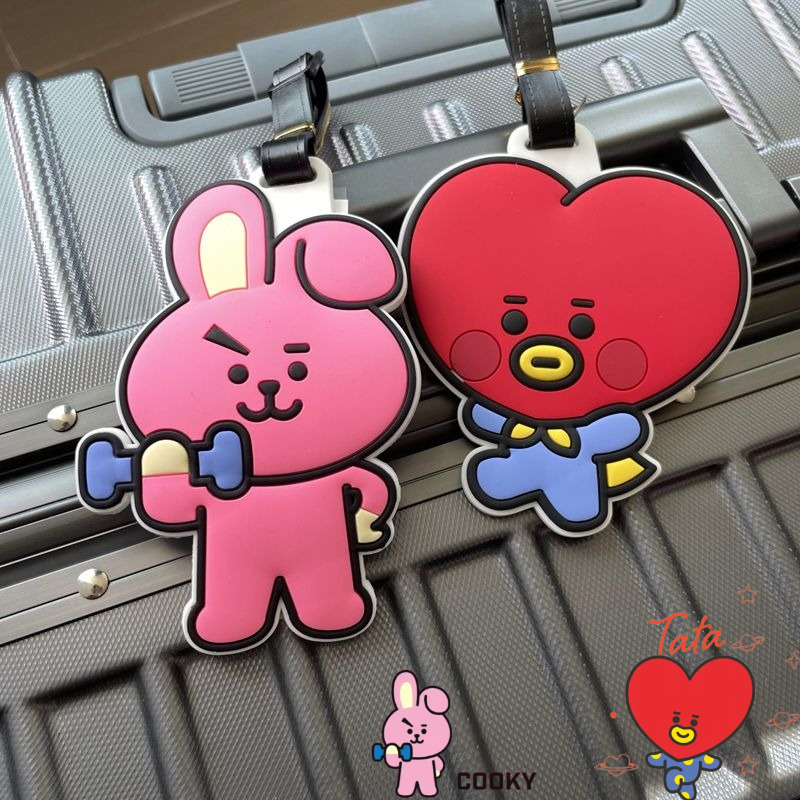 Cosplay Anime Online - BT21 cartoon cute keychain Kawaii unisex