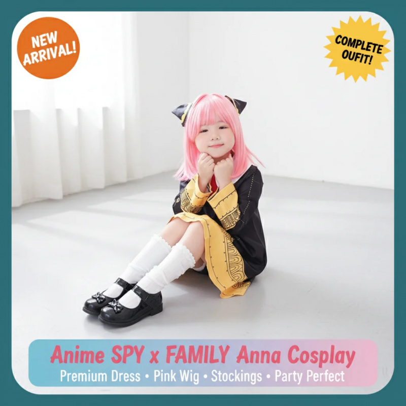 Spy Family Outfit - ▶❤Anime SPY X FAMILY Anya Forger