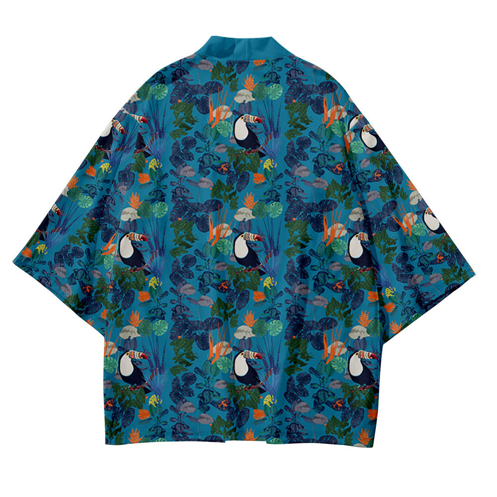 Asian Cosplay Anime - Japanese Kimono Cardigan Loose Women Men