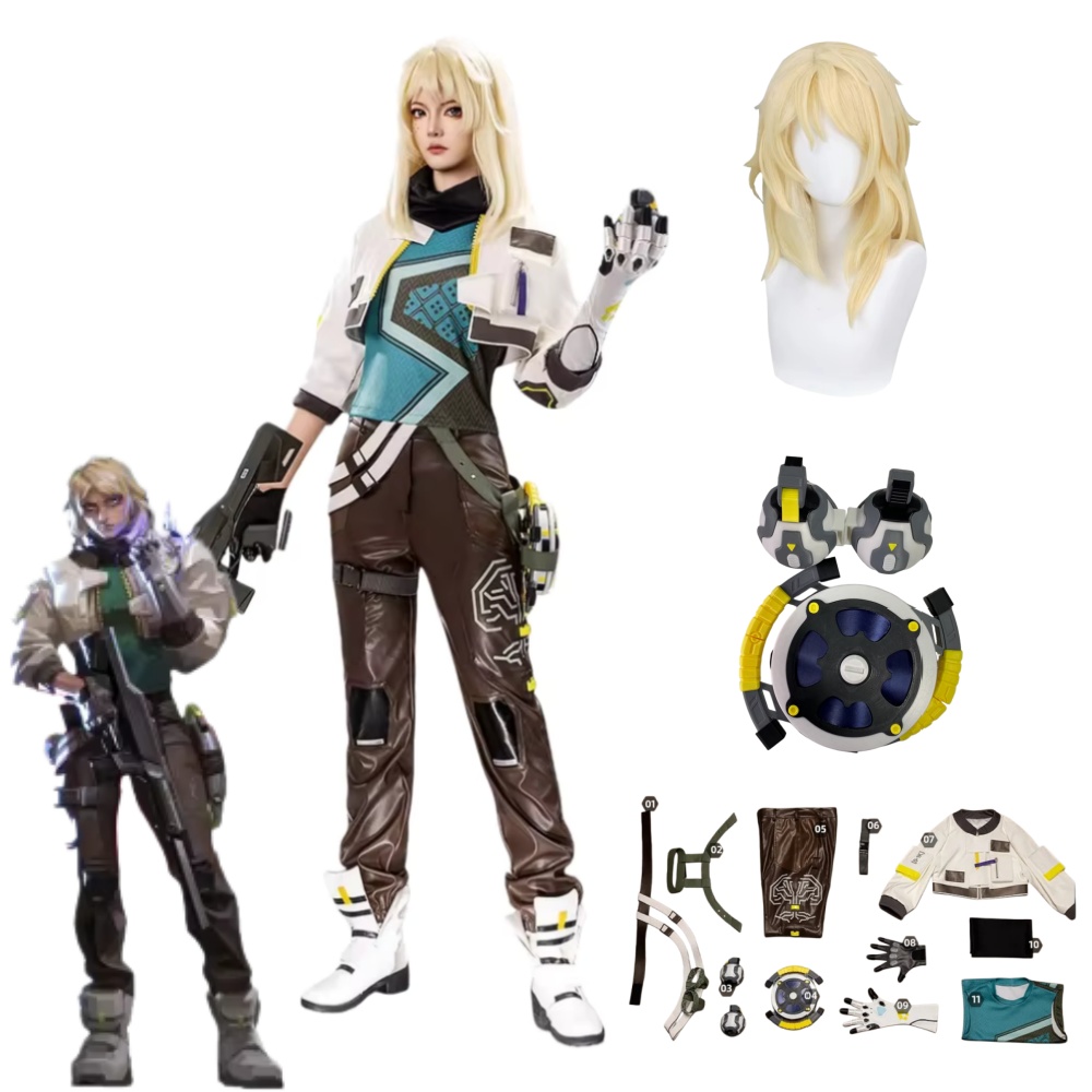Cosplay Anime Top - Deadlock Cosplay Costume Props VALORANT Deadlock