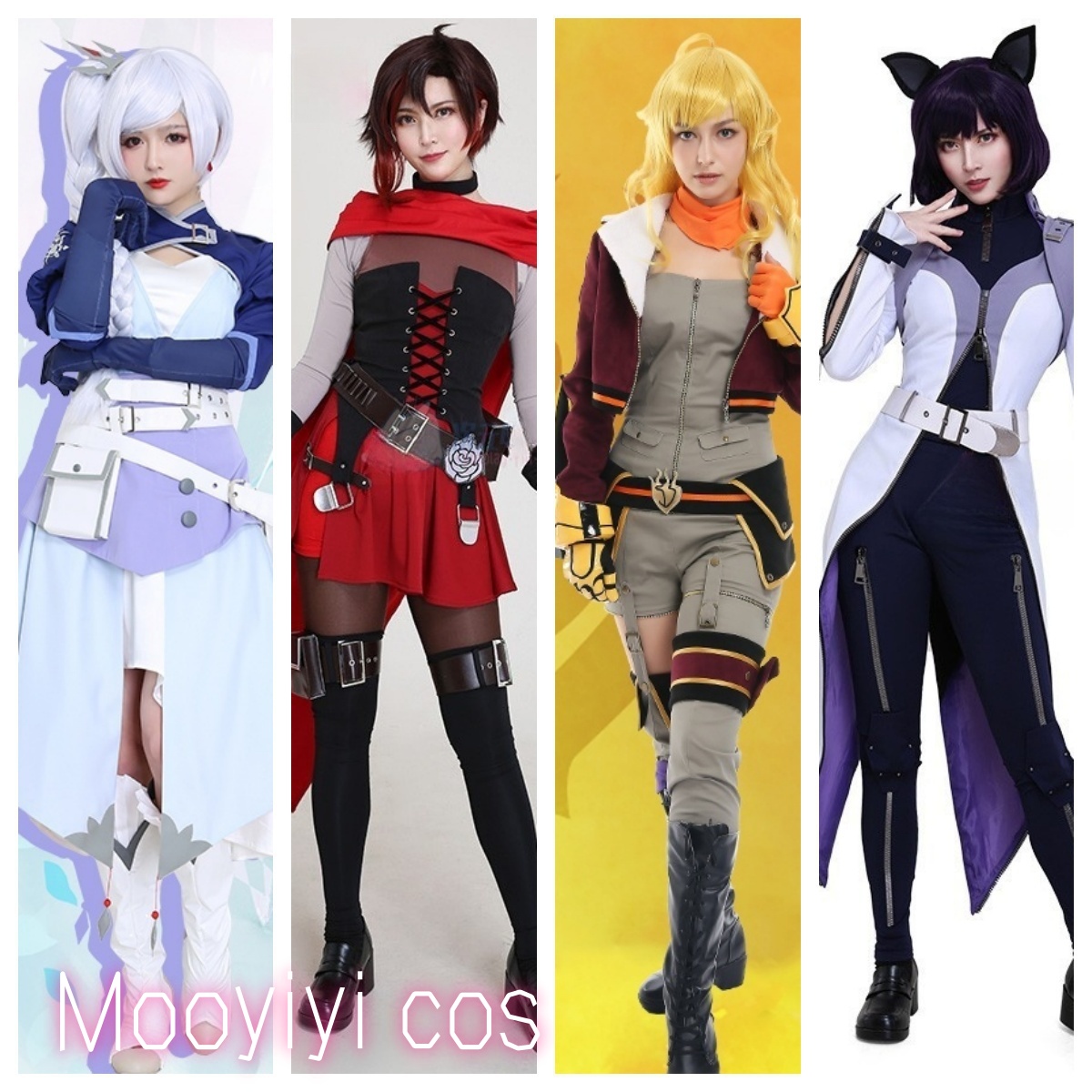 Anime Yang Cosplay - Mooyiyi cos New Weiss/Ruby/Yang Xiao Long/Blake