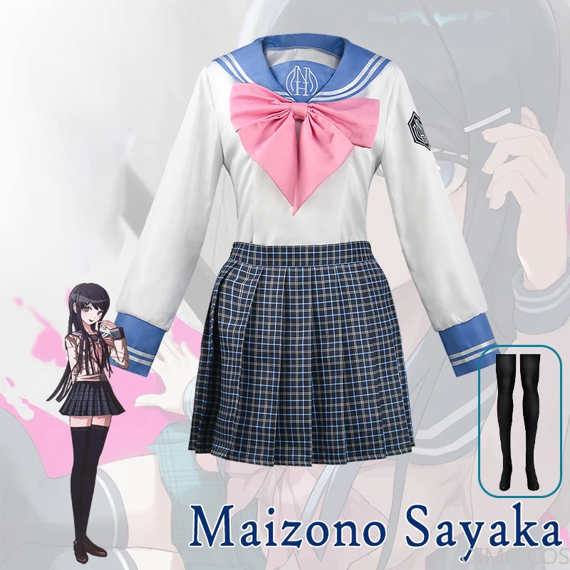 Anime Cosplay Women - Maizono Sayaka Cosplay Costume Anime Super