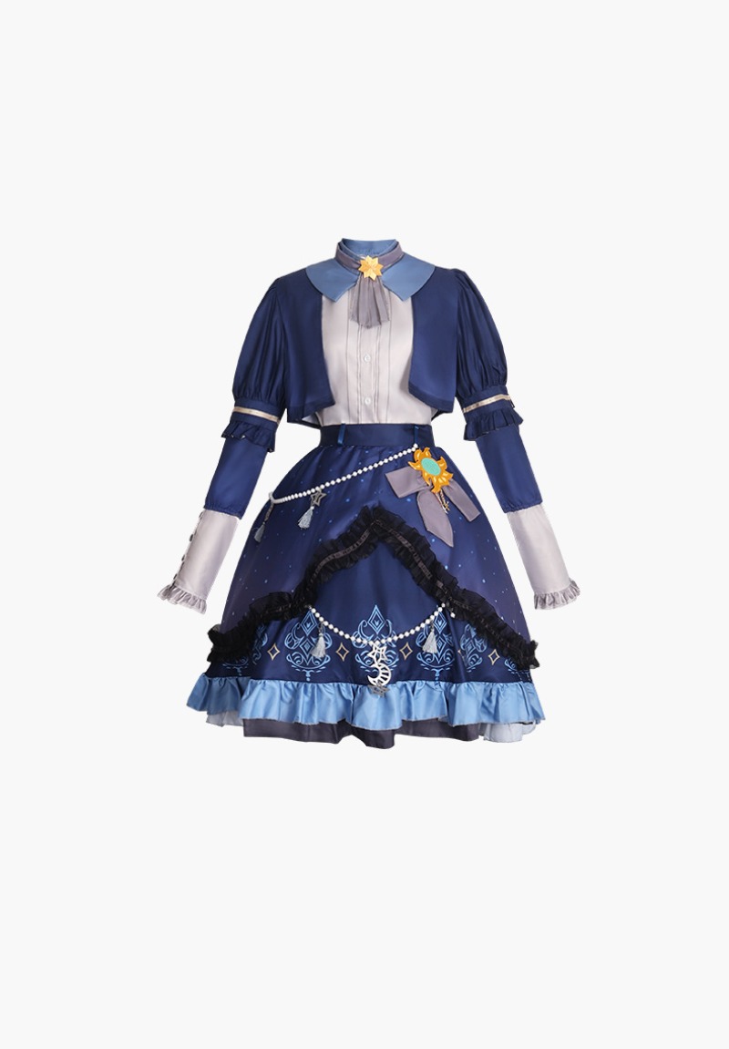 2025 PJSK Stars Colorful Dress - Anime Cosplay Women ulasan dan harga