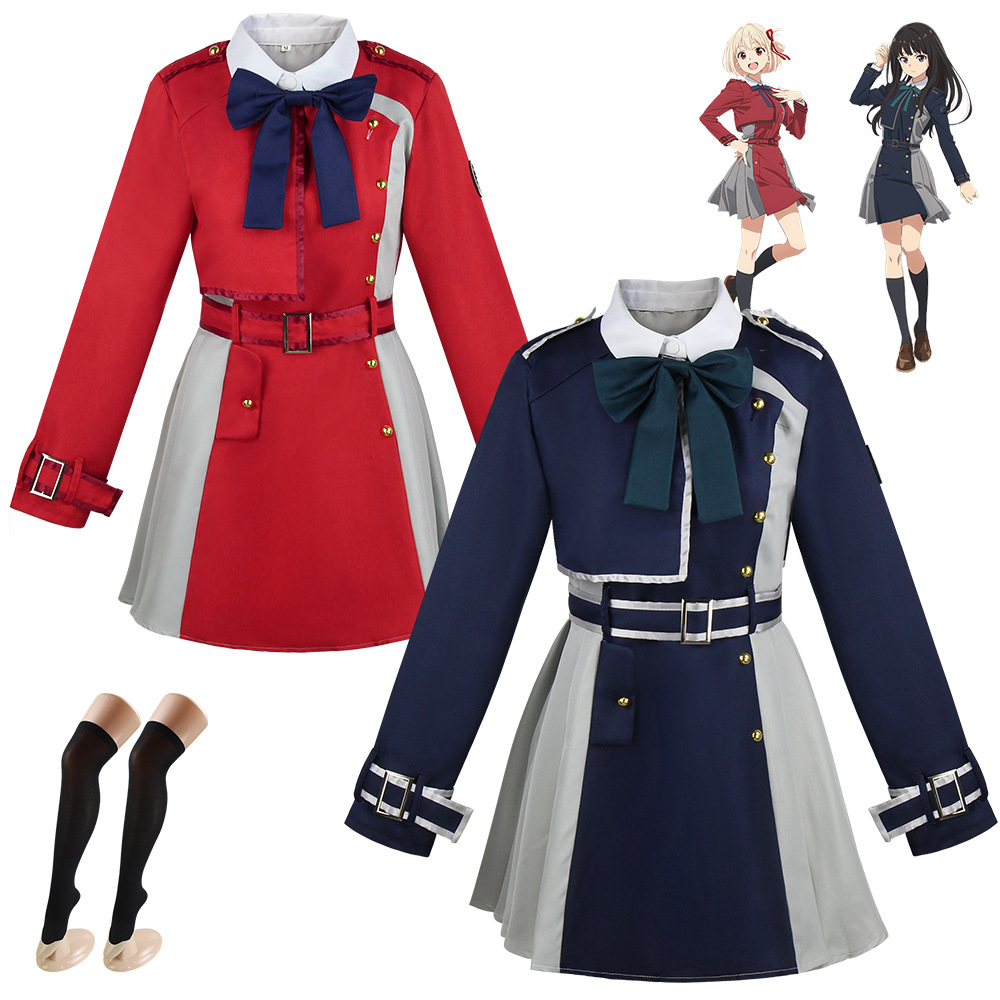 Lycoris Recoil Chisato & Takin - Convention Cosplay Anime ulasan dan harga