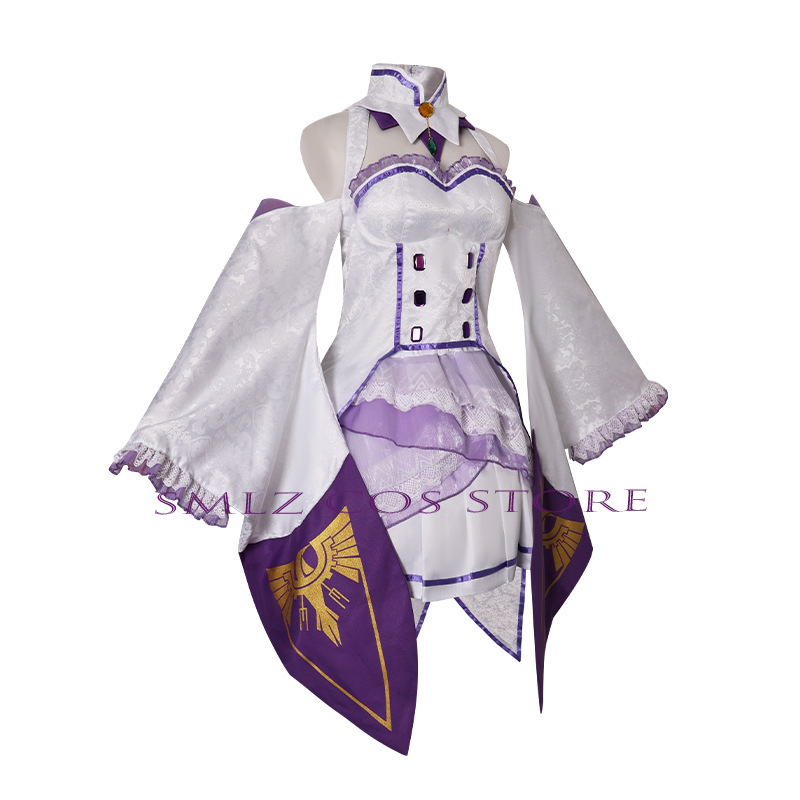 Emilia Cosplay Anime Re Zero K - Anime Cosplay Women ulasan dan harga