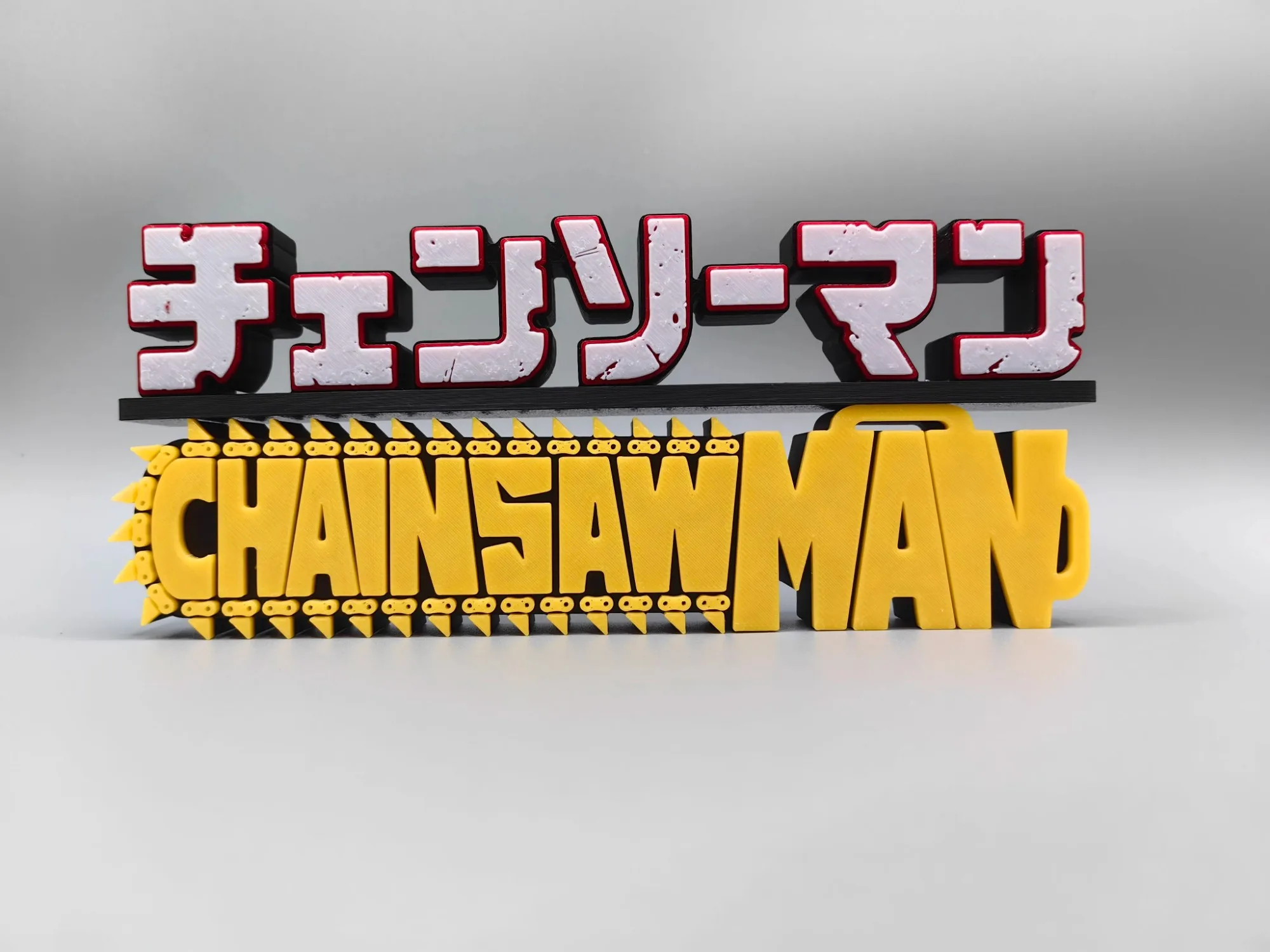 Anime Chainsaw Man 3D Logo Mod - Chainsaw Man Cosplay ulasan dan harga
