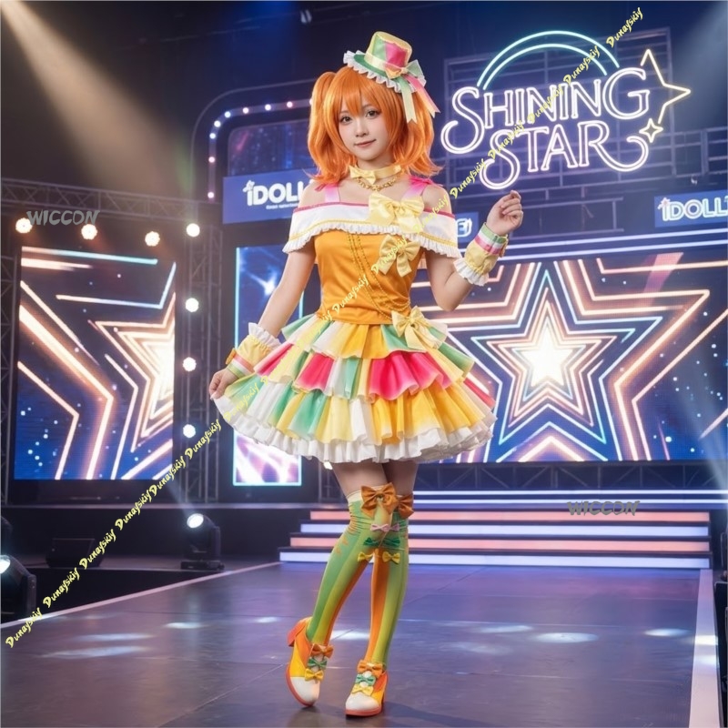 Shining Star Fairy Dream Miko  - Anime Yang Cosplay ulasan dan harga