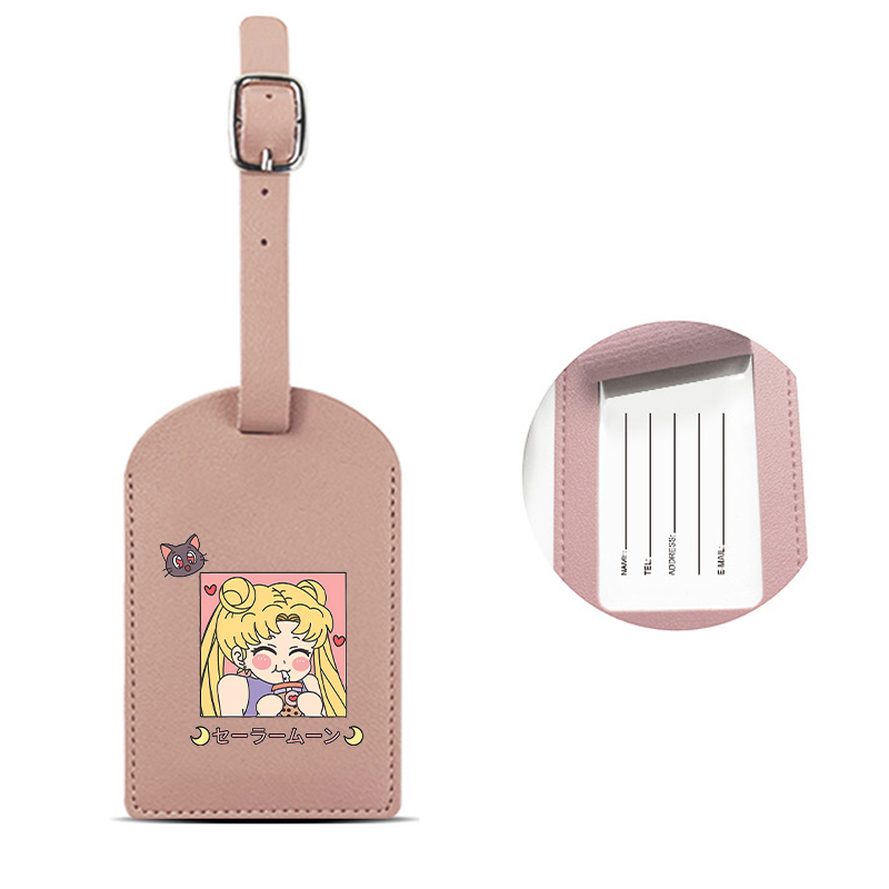 Sailor Moon Luggage Tag for Wo - Anime Cosplay Girl Name ulasan dan harga