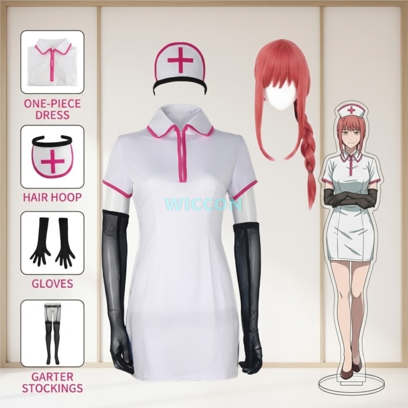 Anime Chainsow Man Cosplay Cos - Anime Cosplay Makima ulasan dan harga