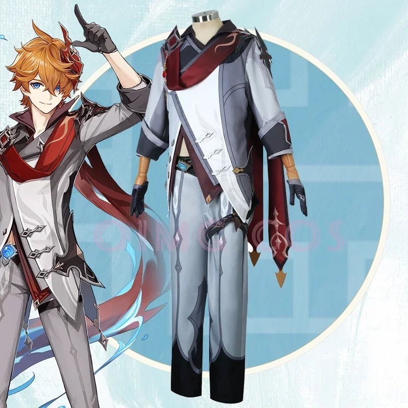 Genshin Impact Tartaglia Cospl - Cosplay Anime Top ulasan dan harga