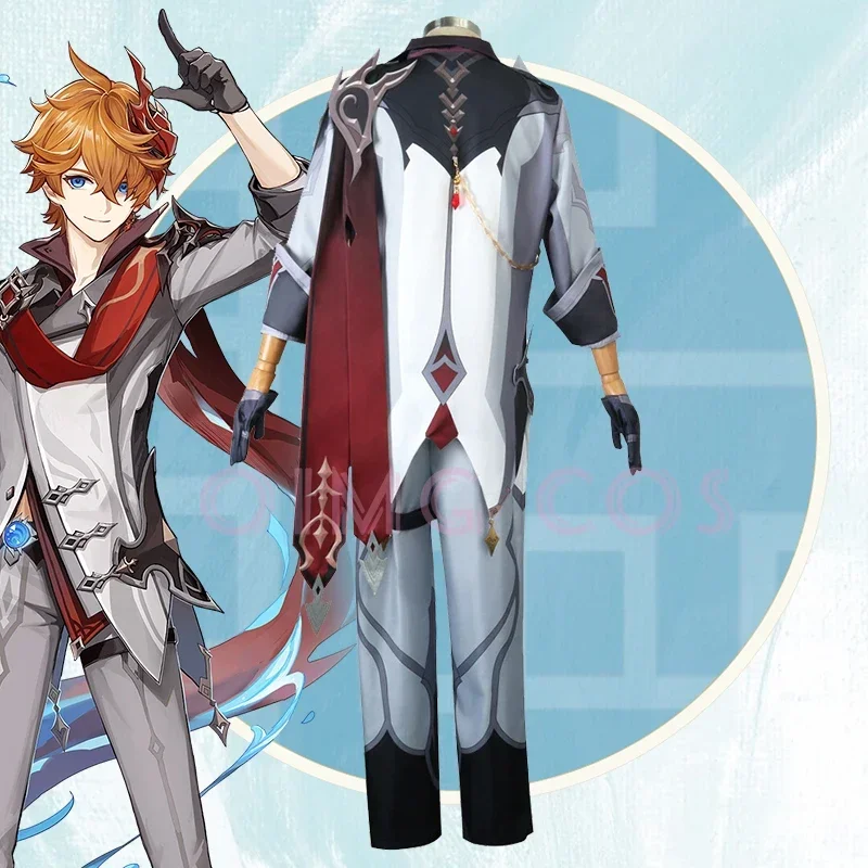 Genshin Impact Tartaglia Cospl - Cosplay Anime Top ulasan dan harga