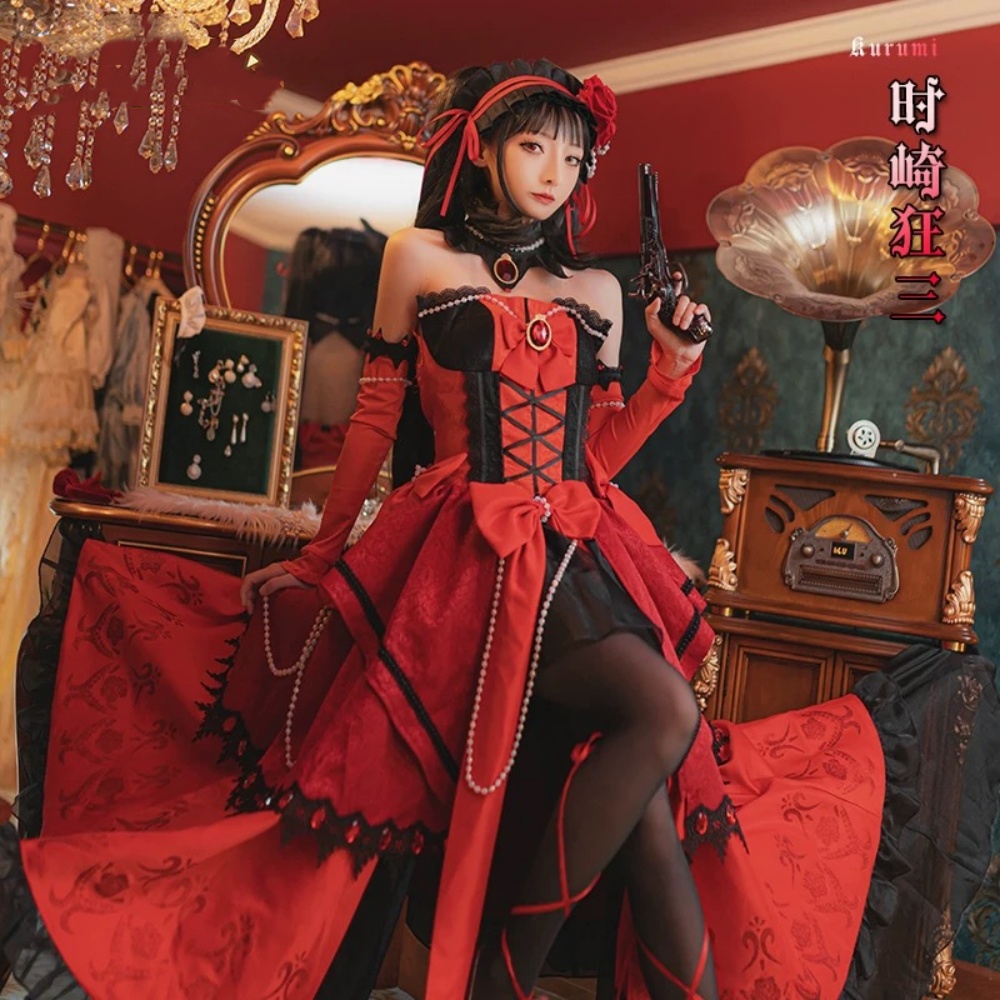 COWOWO Date a Live Tokisaki Ku - Cosplay Anime Top ulasan dan harga