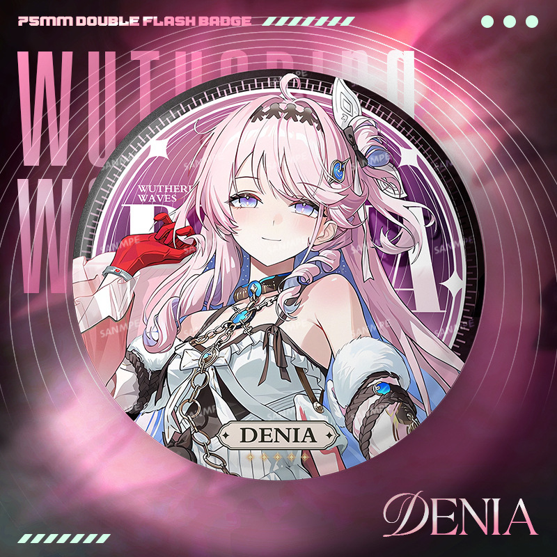 New Wuthering Waves 75MM Laser - Anime Yang Cosplay ulasan dan harga