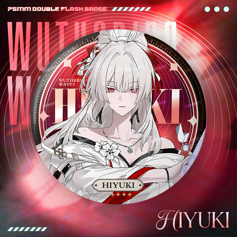 New Wuthering Waves 75MM Laser - Anime Yang Cosplay ulasan dan harga