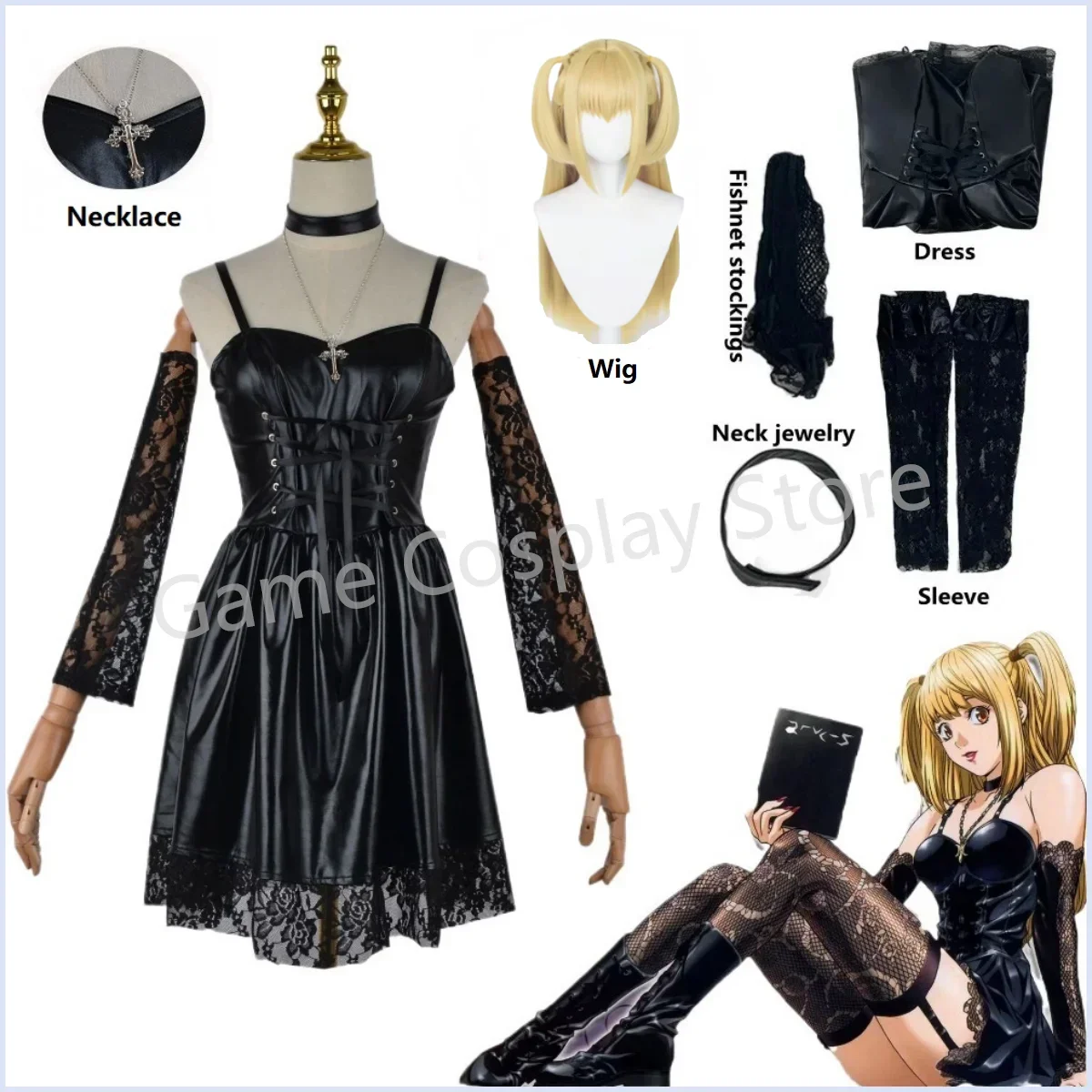 Misa Amane Cosplay Costume Dea - Spy Family Outfit ulasan dan harga