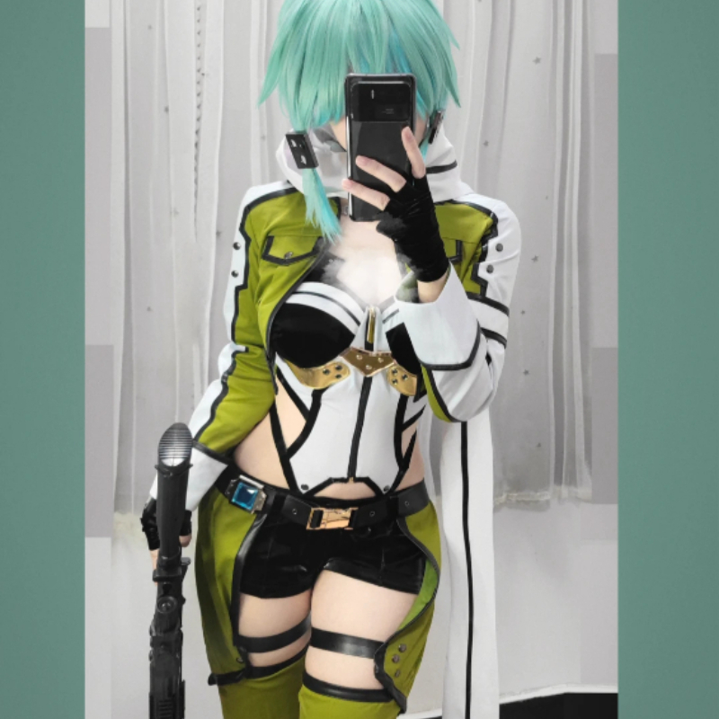 SAO Sword Art Online GGO Sinon - Cosplay Anime Online ulasan dan harga