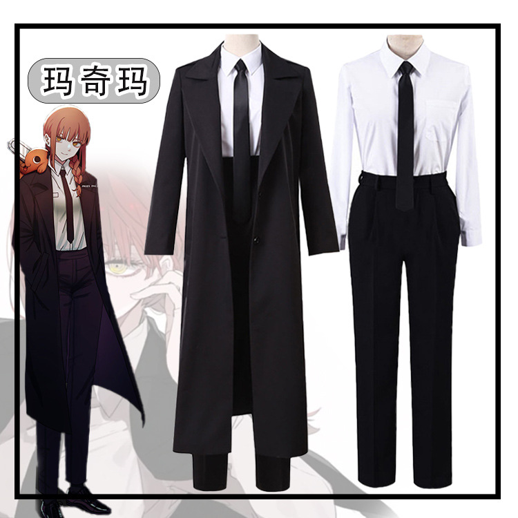 Chainsaw Man Makima Long Trenc - Anime Cosplay Makima ulasan dan harga