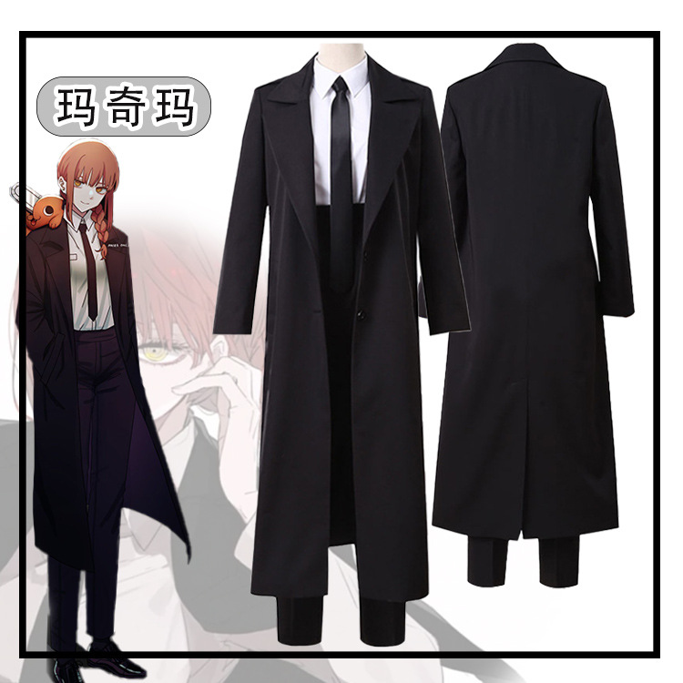 Chainsaw Man Makima Long Trenc - Anime Cosplay Makima ulasan dan harga