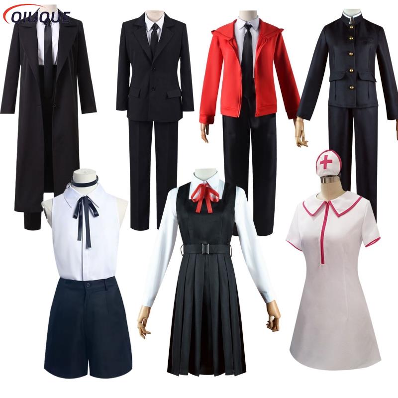Power Makima Cosplay Costume W - Anime Cosplay Makima ulasan dan harga