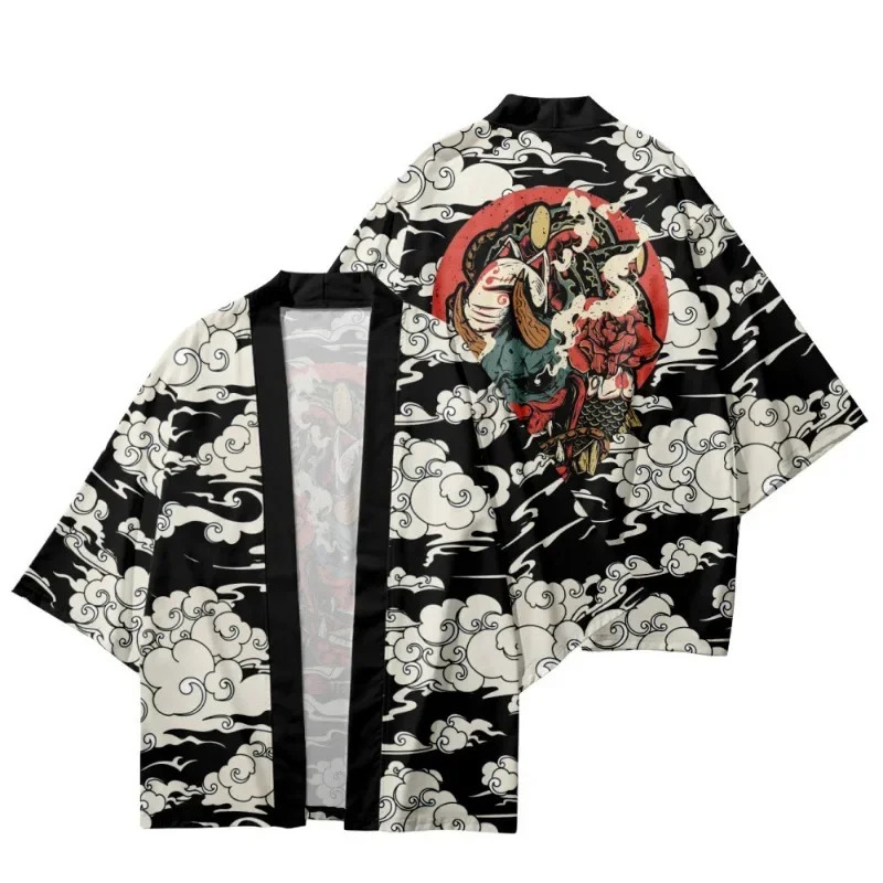 Summer Demon Tiger Print Cardi - Asian Cosplay Anime ulasan dan harga