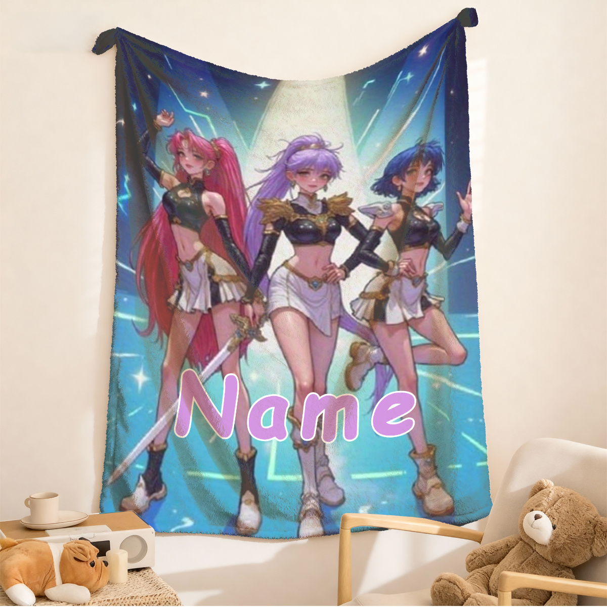 Personalized Anime Girls Blank - Anime Cosplay Girl Name ulasan dan harga